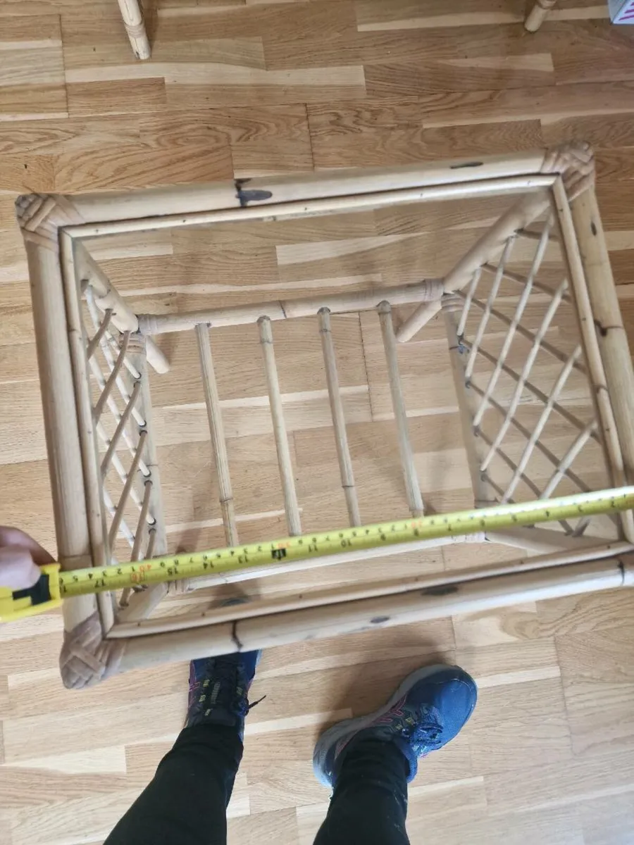 1 x wicker tables - Image 2