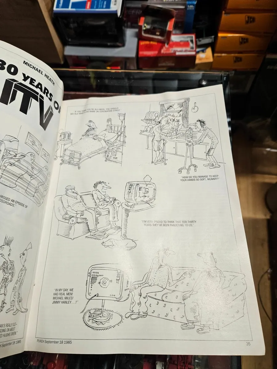 Vintage Punch Magazine 1985 - Image 3
