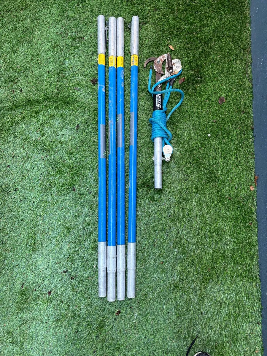 Stein Blue extending pole saw and looper included - Image 1