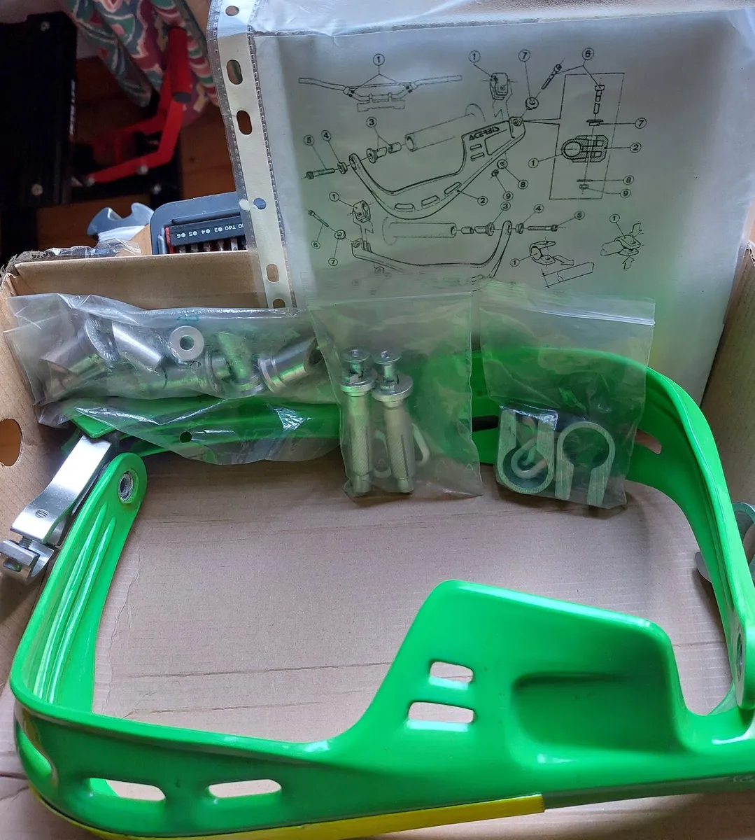 acerbis rally hand guards - Image 1