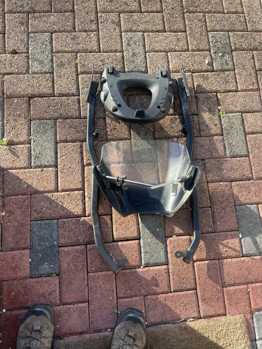 CB1300 Givi plate and mounting bars