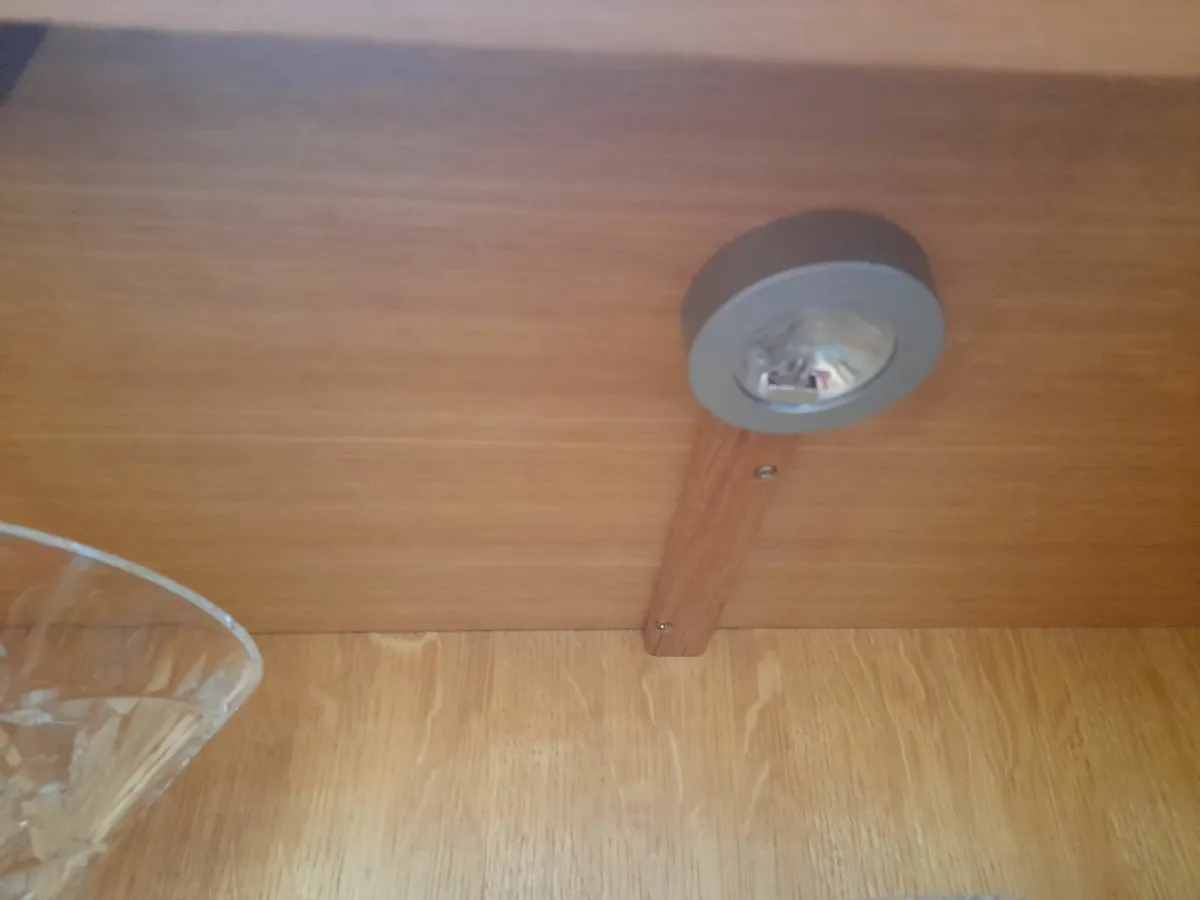 Tall oak  display / trophy cabinet - Image 2