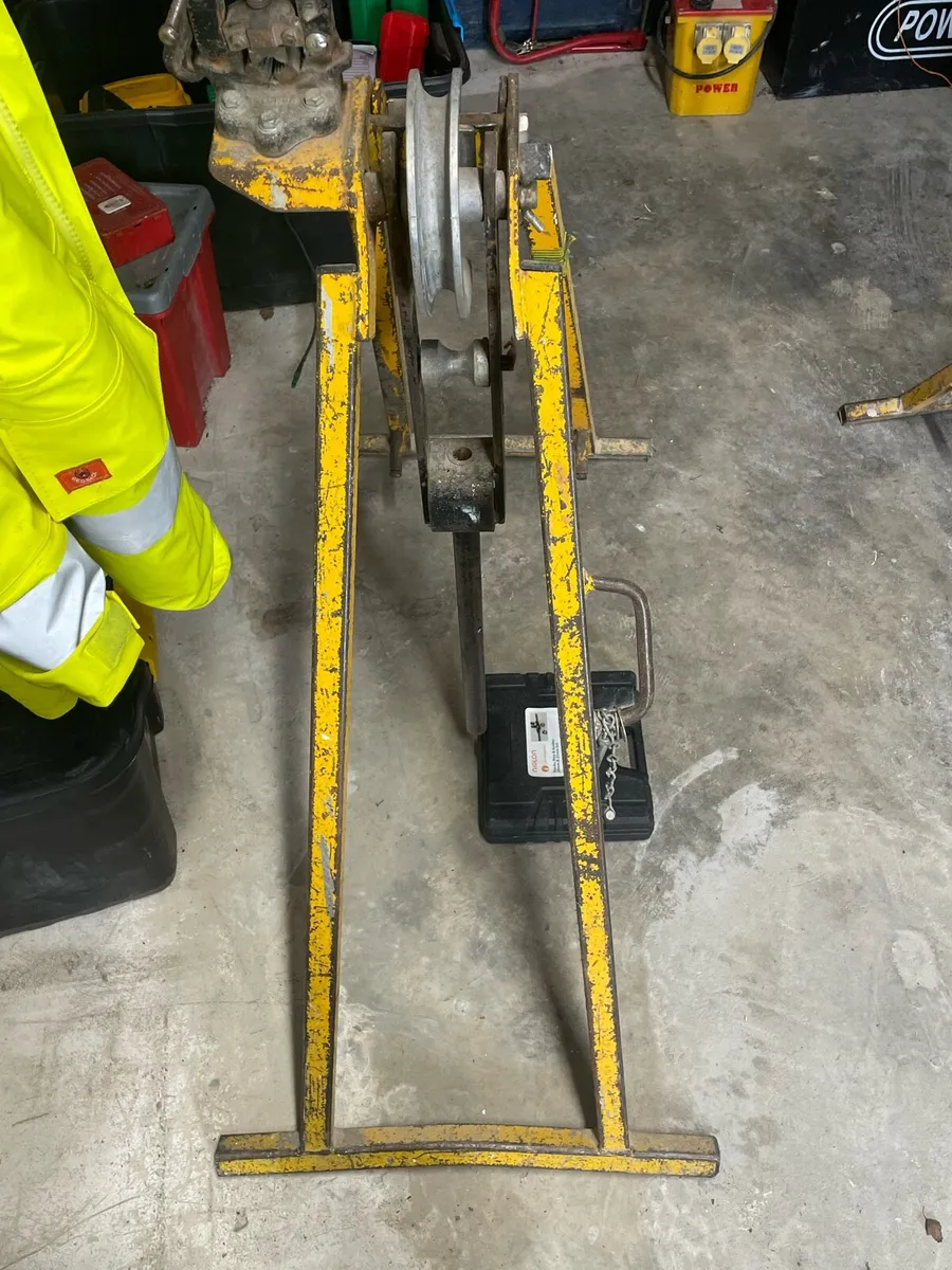 Bending machine & 14” bench grinder/ chop saw - Image 3