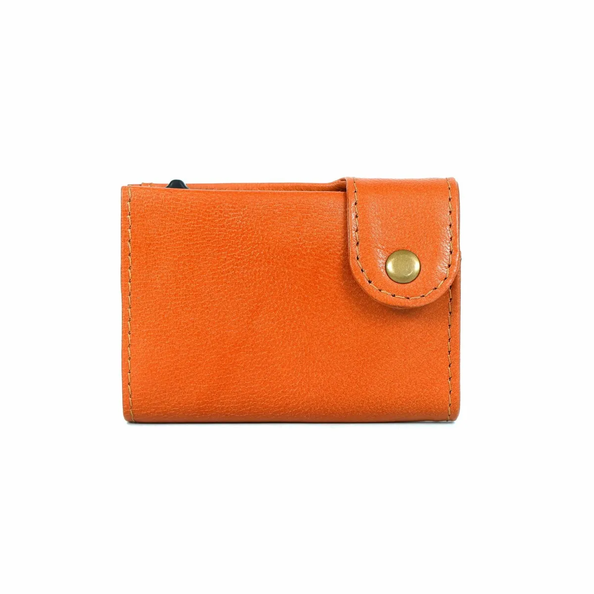 Leather Pop-Up RFID Blocking Card Holder Wallet - Image 3
