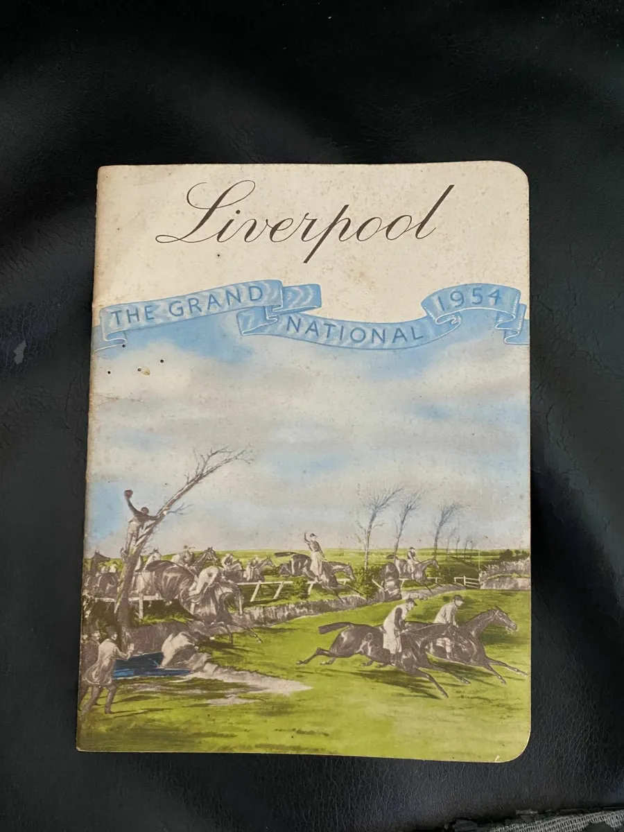 1954 Liverpool Grand National Race Card - Image 1
