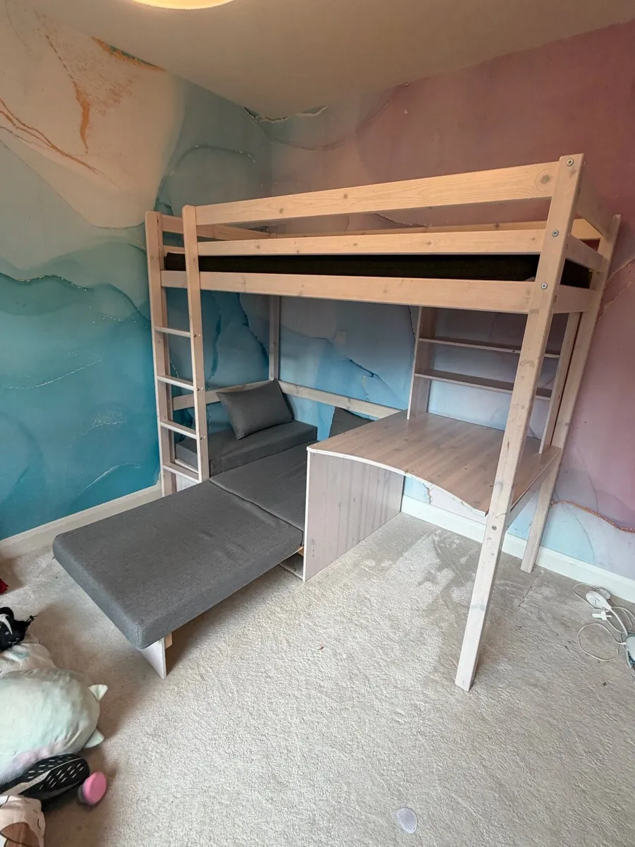 High Bed/ Sofa bed - Image 1