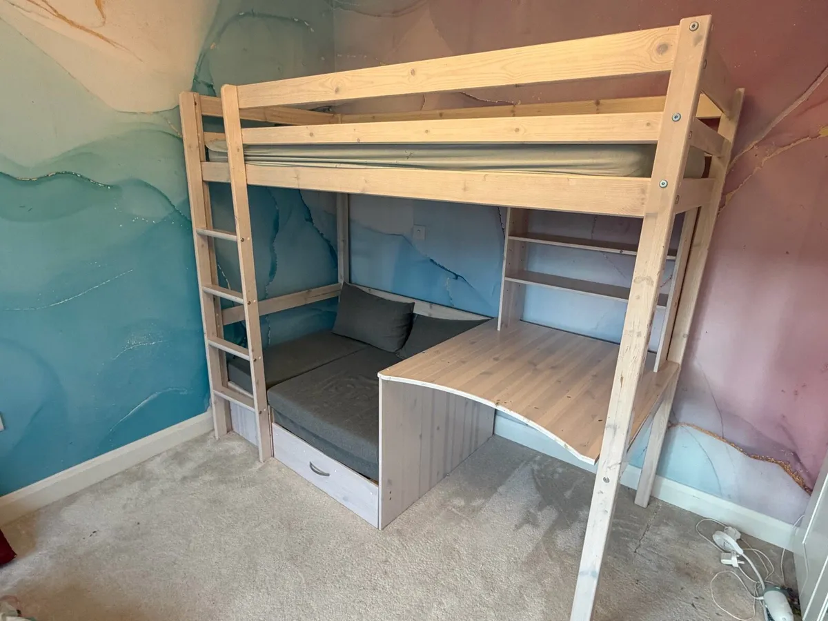 High Bed/ Sofa bed - Image 3