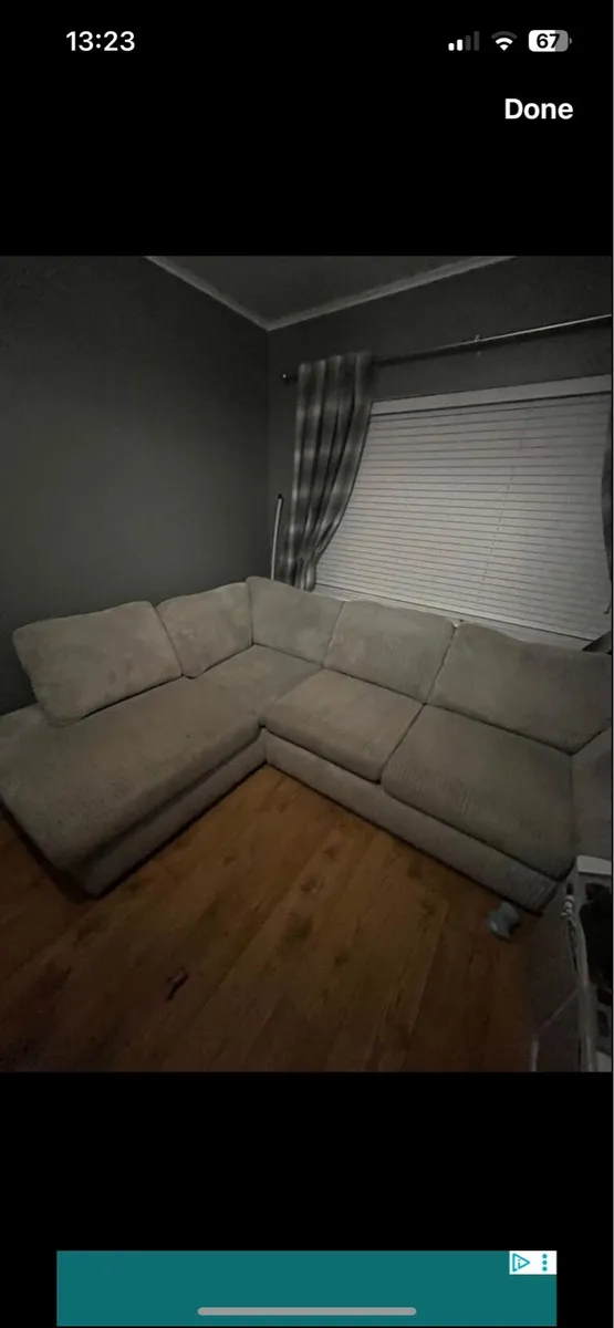L shaped Couch - Image 1