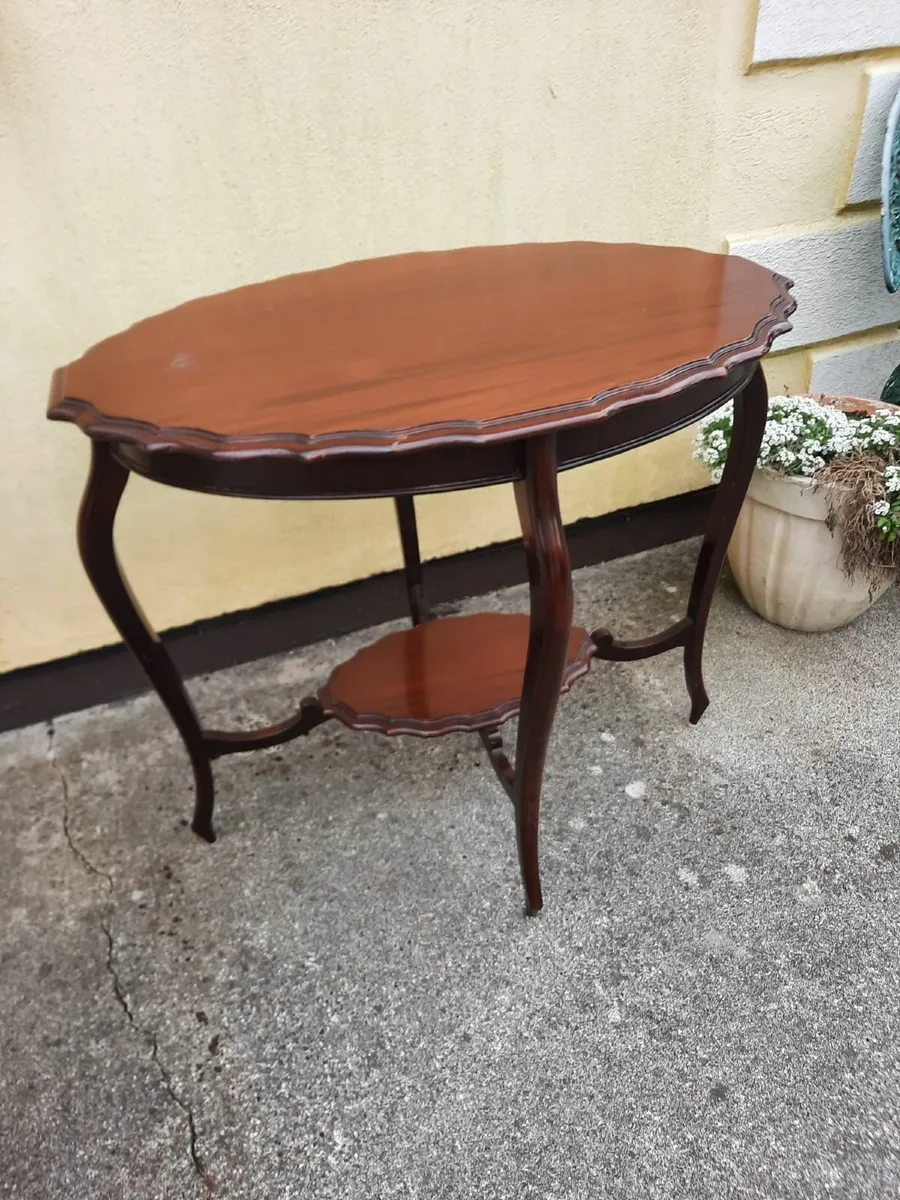 Antique window table - Image 3