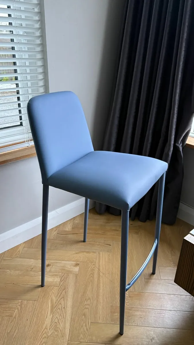 Club Barstool by Calligaris in Faux Leather - Image 1