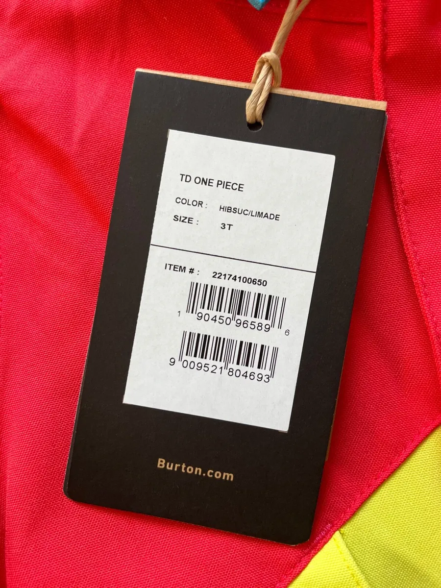 Burton Snowsuit (Unused / 3 Year old) - Image 3