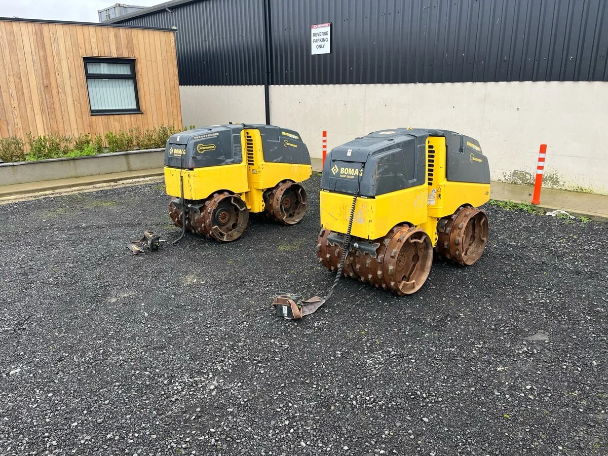 Bomag bmp 8500 trench compactors - Image 1
