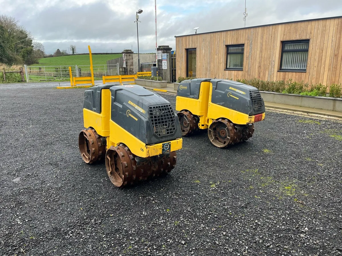 Bomag bmp 8500 trench compactors - Image 2