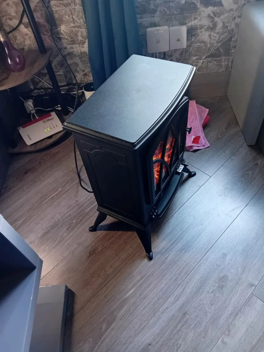 Electric heater black - Image 2