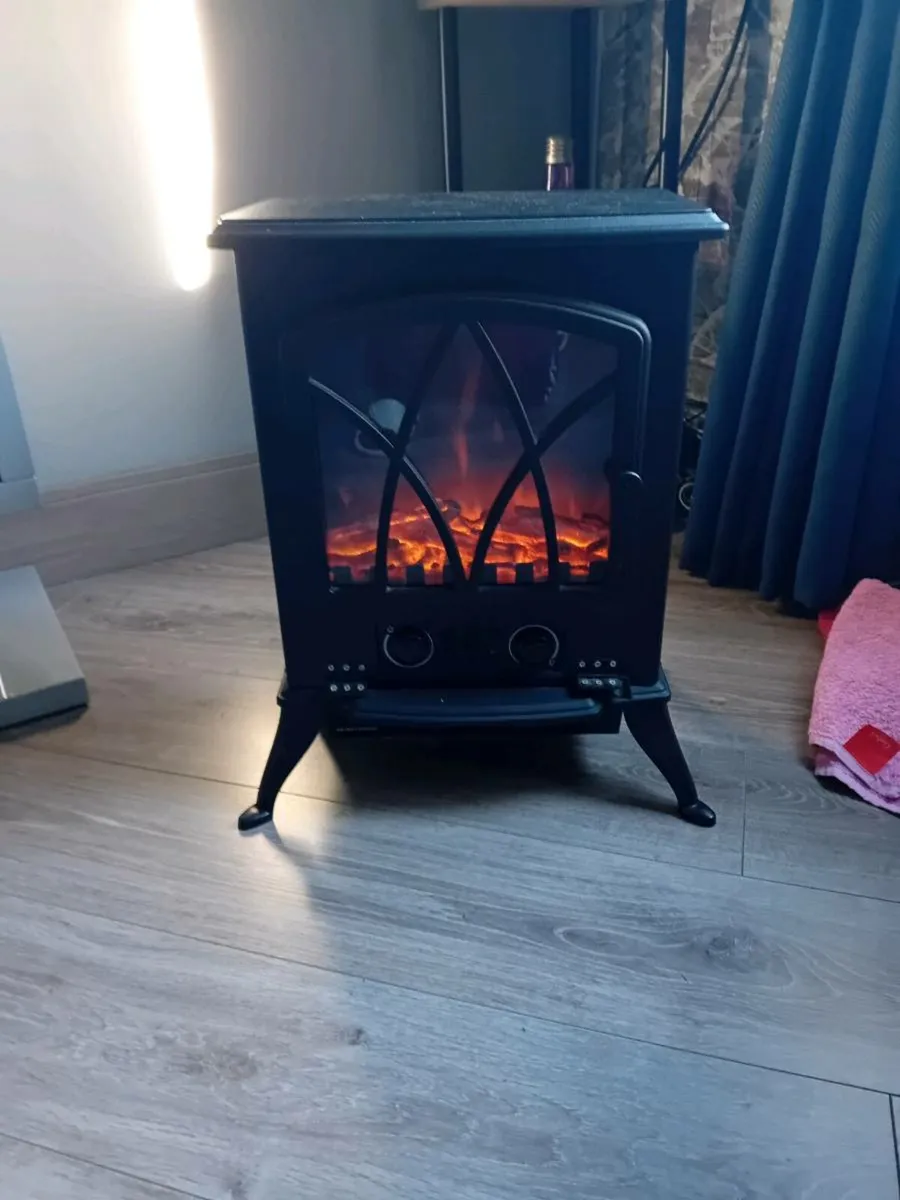 Electric heater black - Image 3