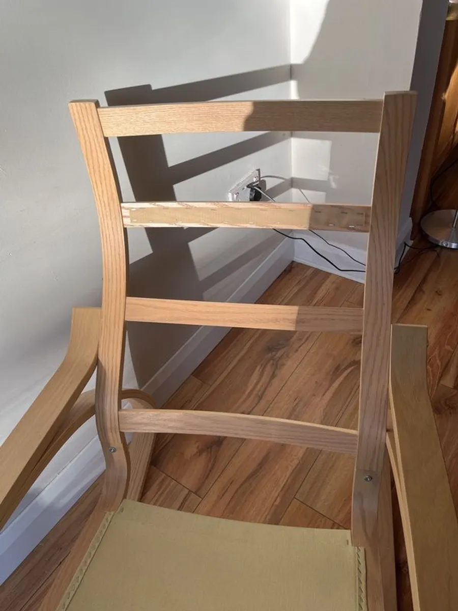 IKEA POANG Rocking chair grey - Image 4