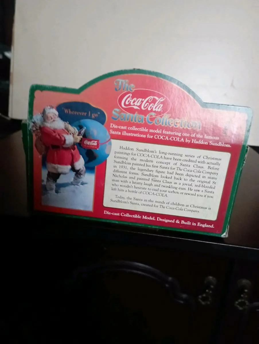 LlEDO COCA COLA 1928 CHEVROLET BOXED VAN - Image 2