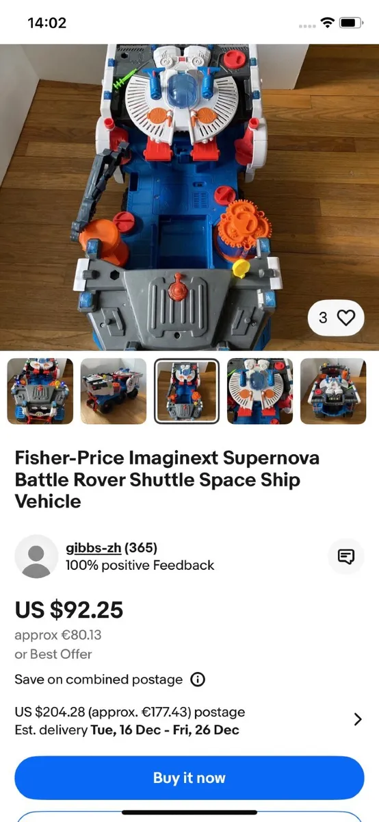 Fisher price  imaginext supernova . - Image 4
