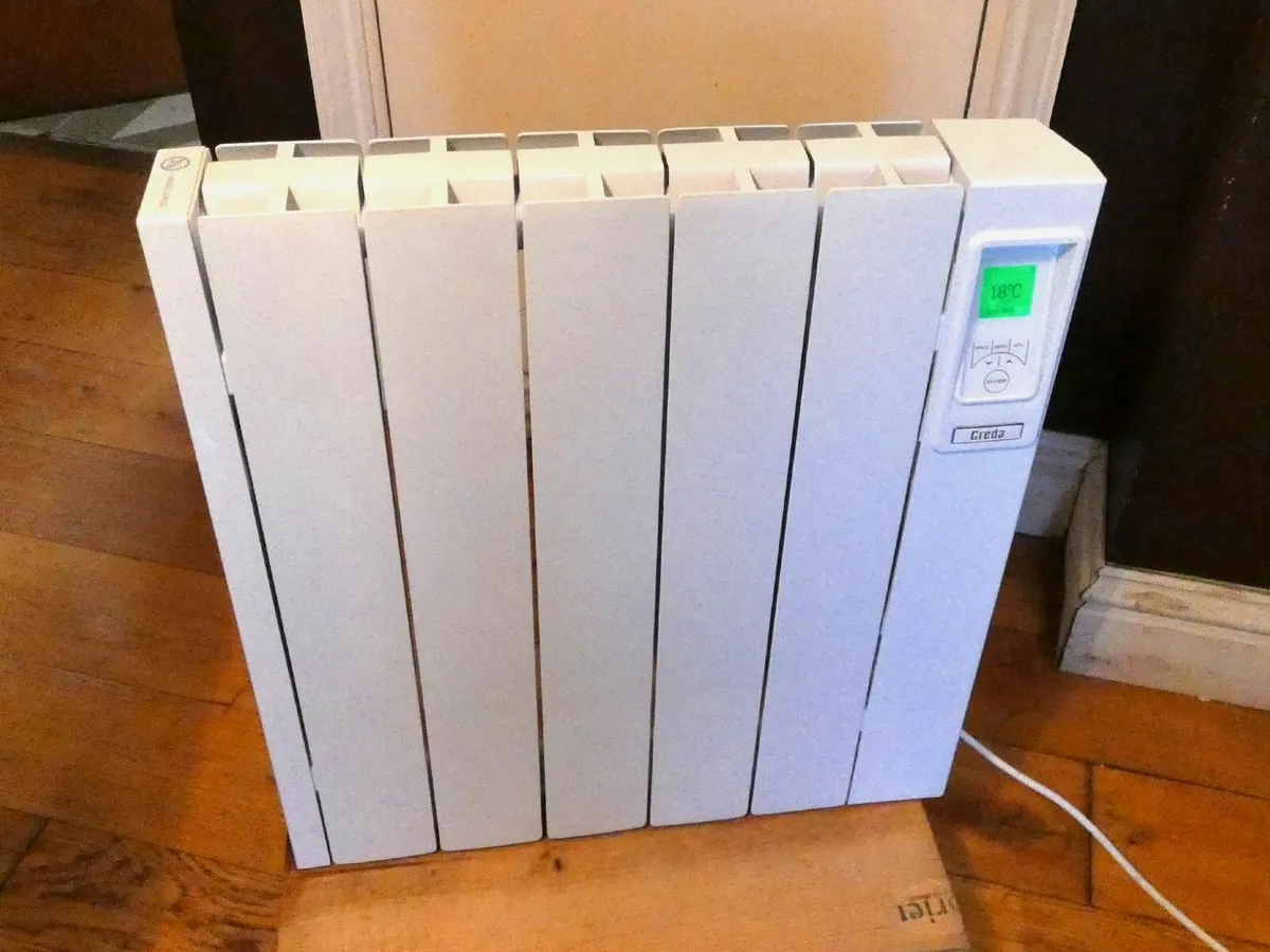 Creda 500W Eco Heater Aluminium Oil Radiator - Image 1