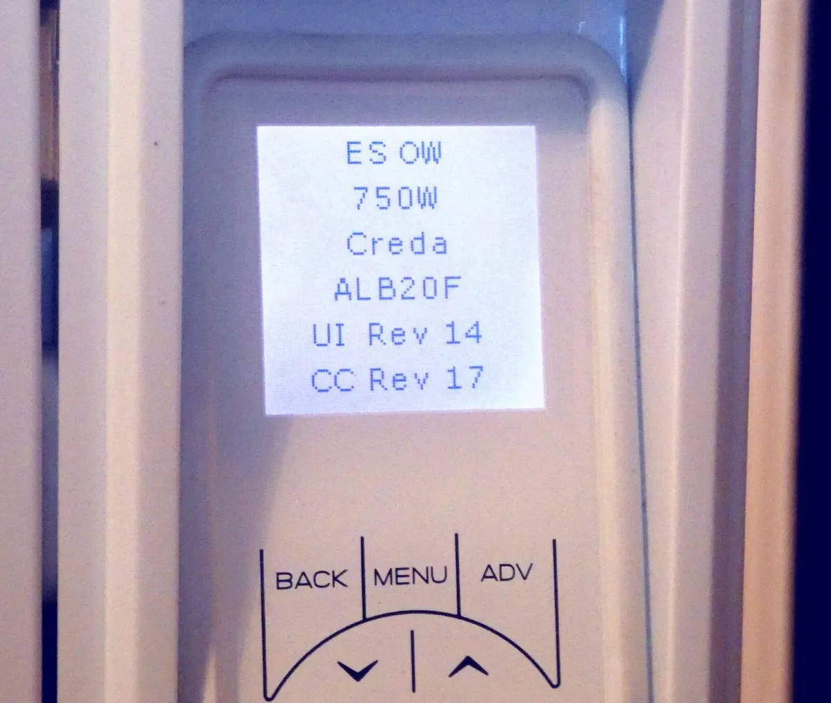 Creda 750W Eco Heater Aluminium Oil Radiator - Image 4