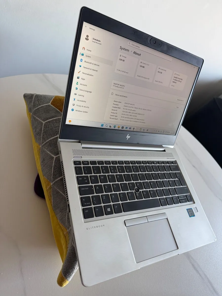 HP EliteBook 830 G6 – i7 / 16GB / 256GB SSD (Windo - Image 3