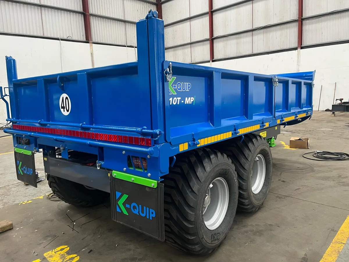 K-quip 10t dropside Trailer - Image 1