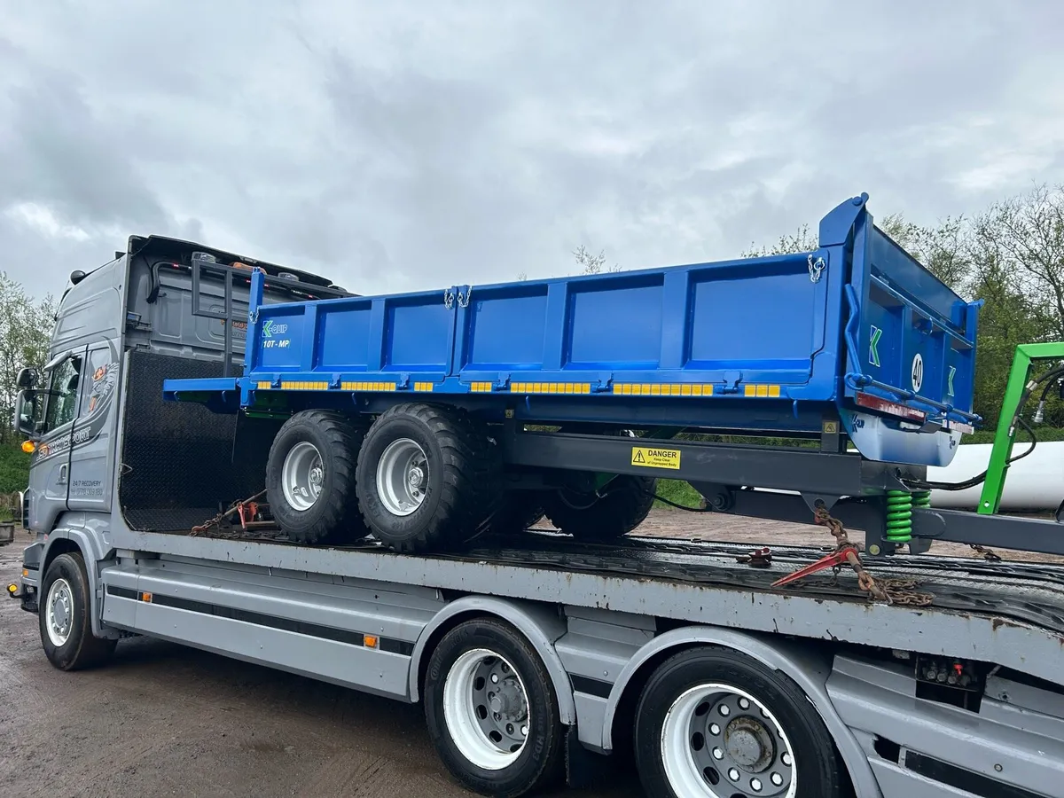 K-quip 10t dropside Trailer - Image 3