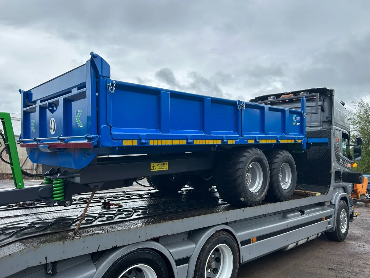 K-quip 10t dropside Trailer - Image 4