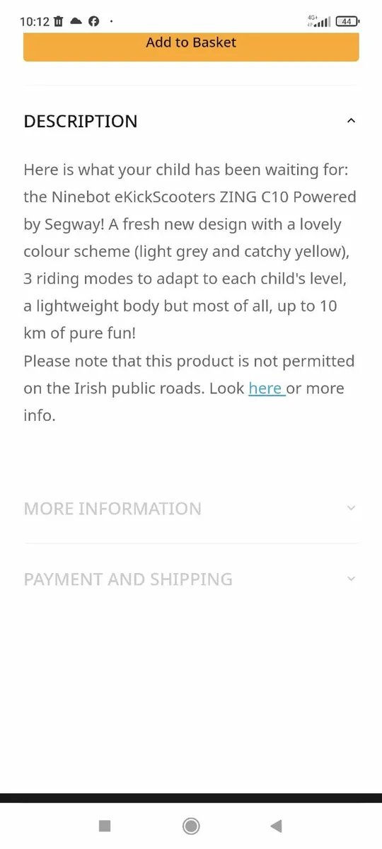 Electric Scooter - Image 3