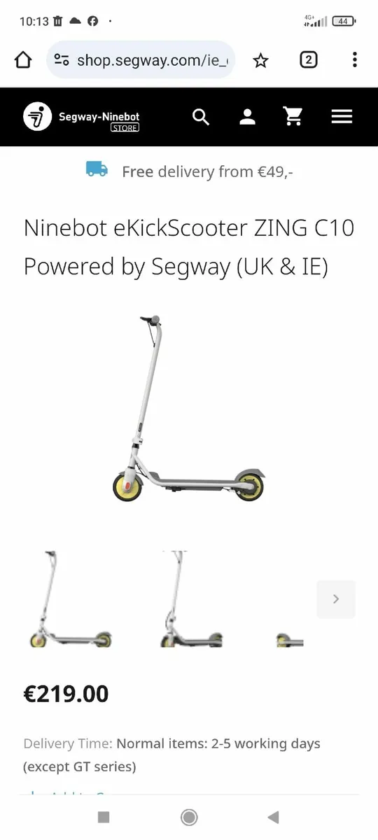 Electric Scooter - Image 2