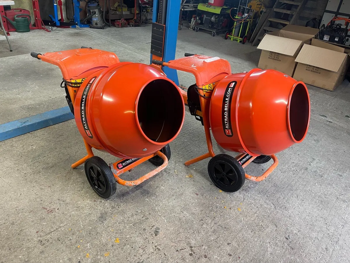 Belle cement mixers - Image 1