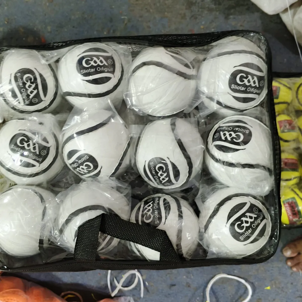 Sliotars with logo of your choice - Image 1