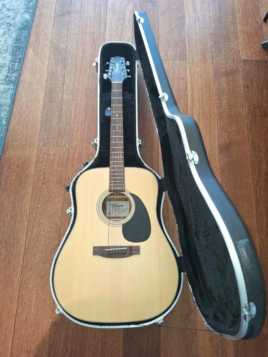 Takamine G320-NS Acoustic Guitar + CNB Hard Shell - Image 1