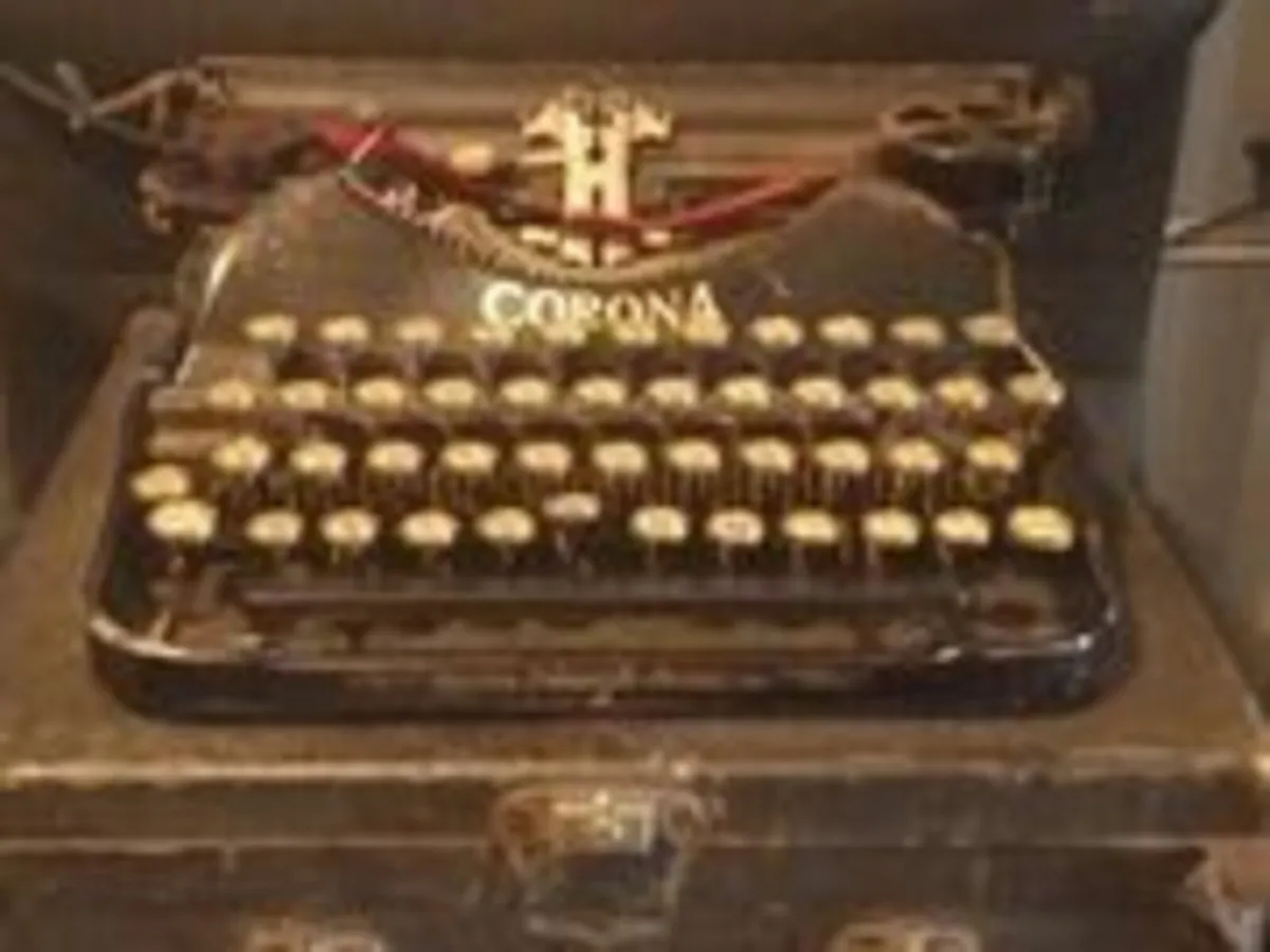 Antique Typewriter made in Groton N.Y. USA