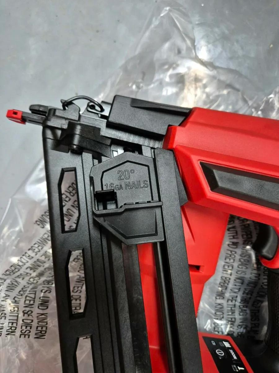 Milwaukee M18 Fuel 16 Gauge 2nd Fix Nail Gun Body - Image 2