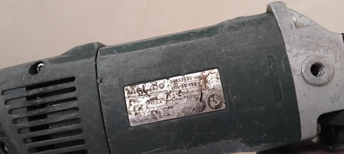 Metabo WA 14-125 Ergo 125mm Grinder 110v - Image 4