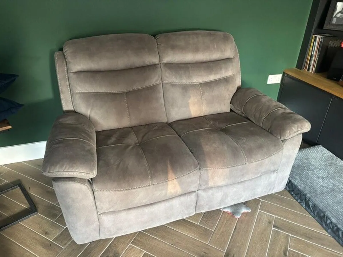 3+2+1 Fabric Recliner Sofa - Image 4