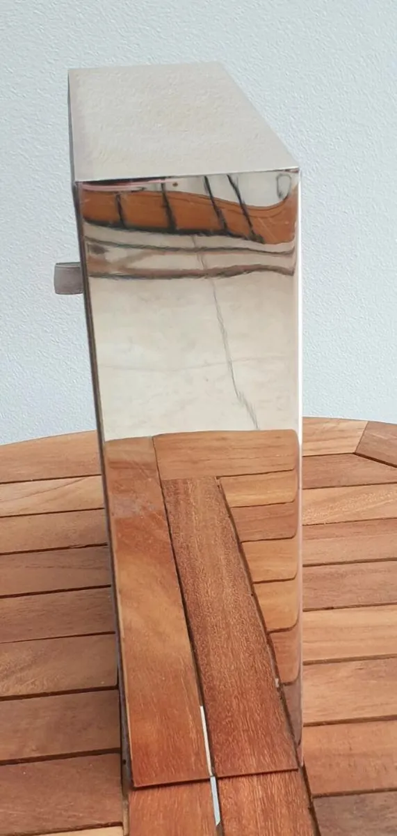 Belleek Living Silver Clock - Image 3