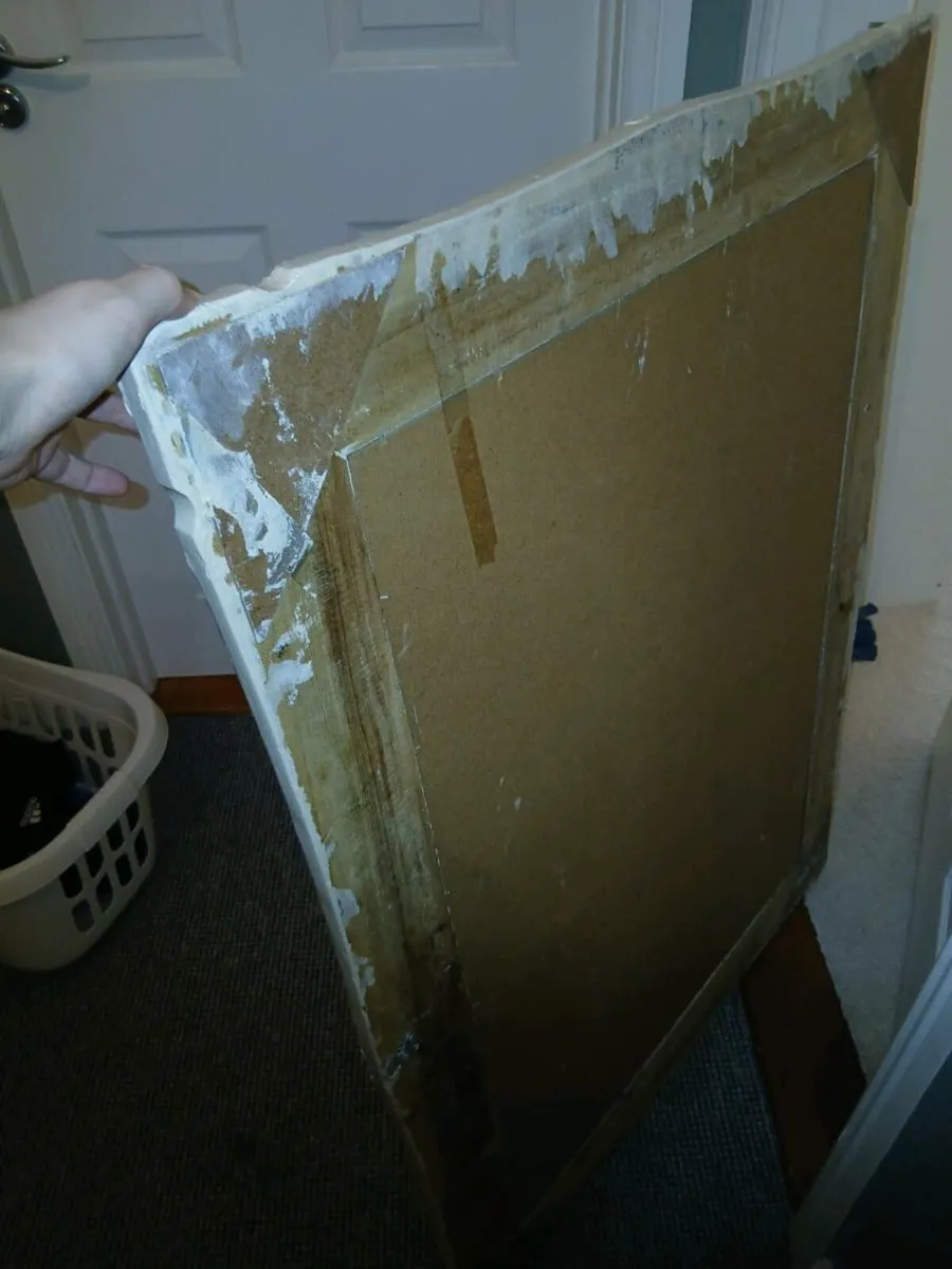 Large Cream Mirror - Image 2