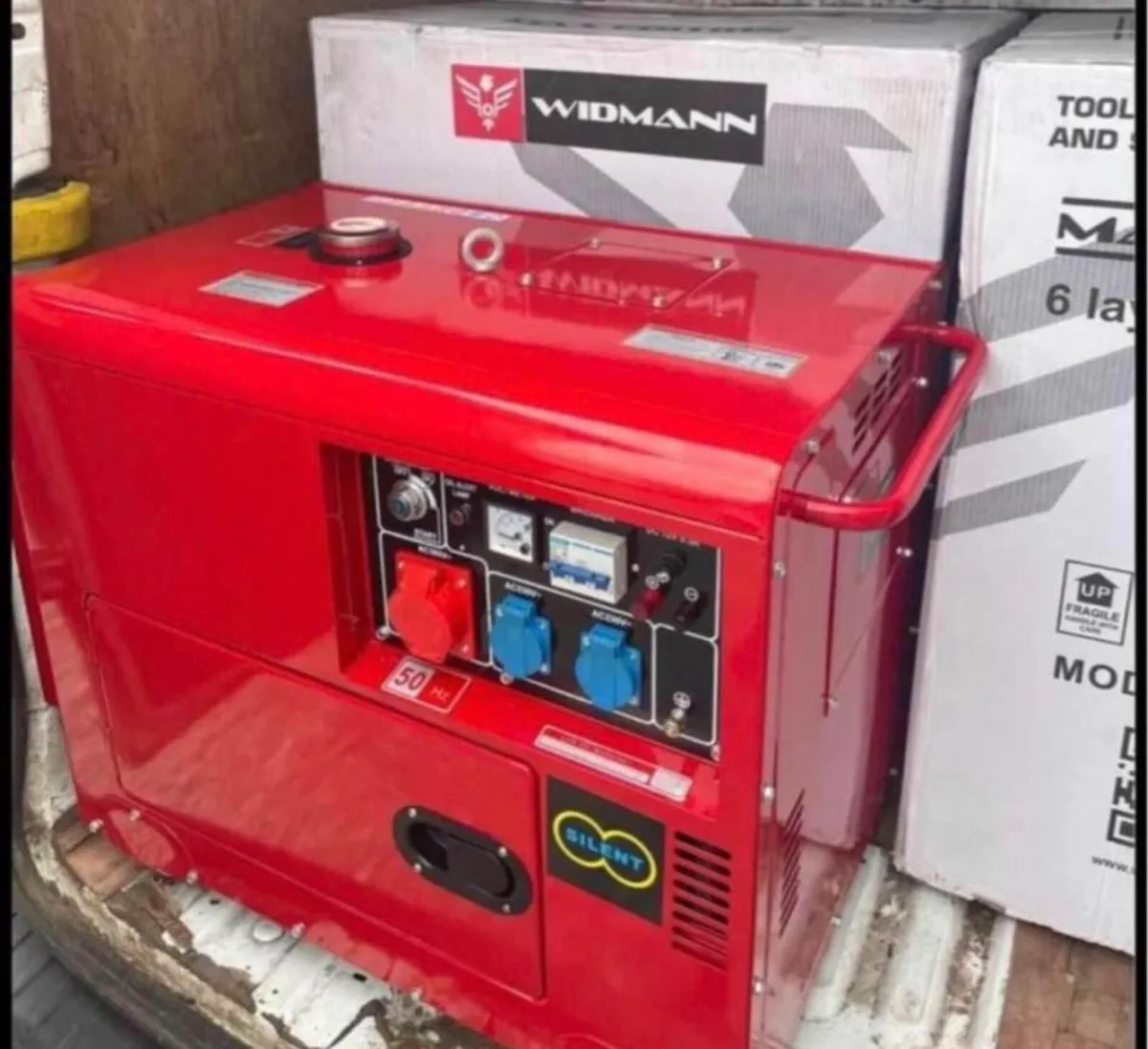 Brand new diesel key start 15 kva genrators - Image 1