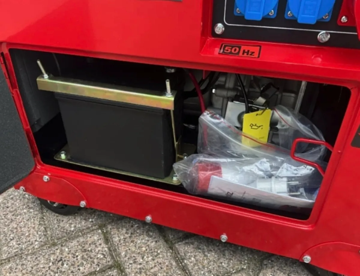 Brand new diesel key start 15 kva genrators - Image 2