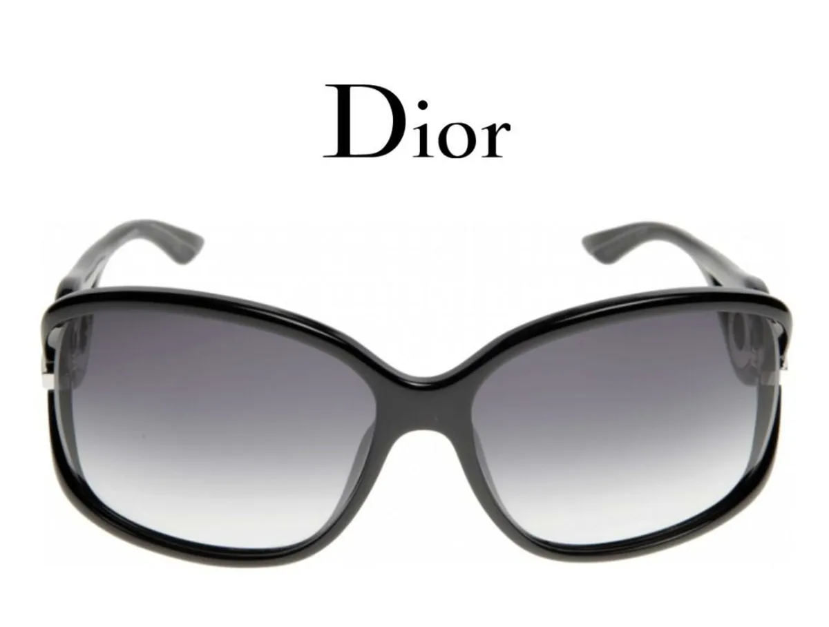 Christian Dior Volute 
Black Gradient Sunglasses - Image 2