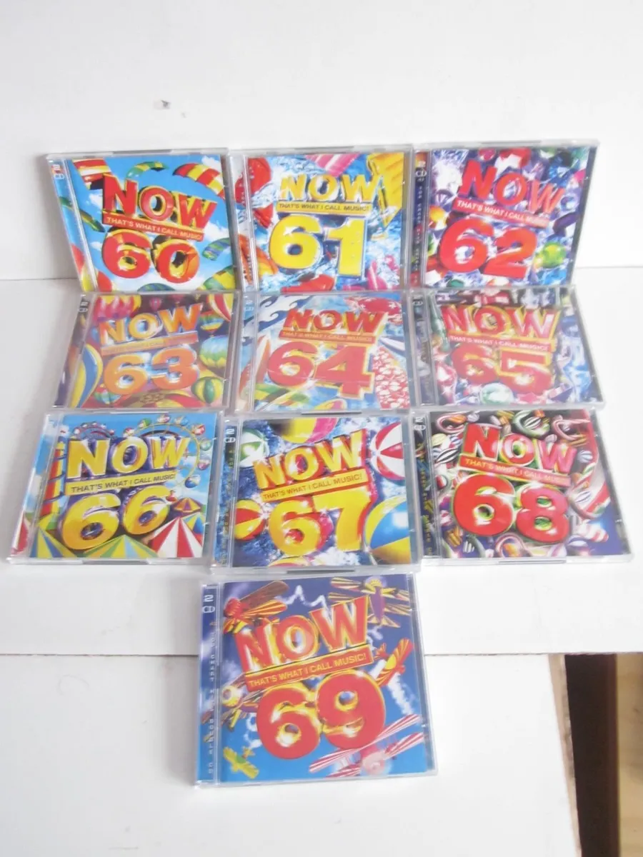 Now That'sWhat I CallMusic Vols.60 - 69 Double CDs - Image 1