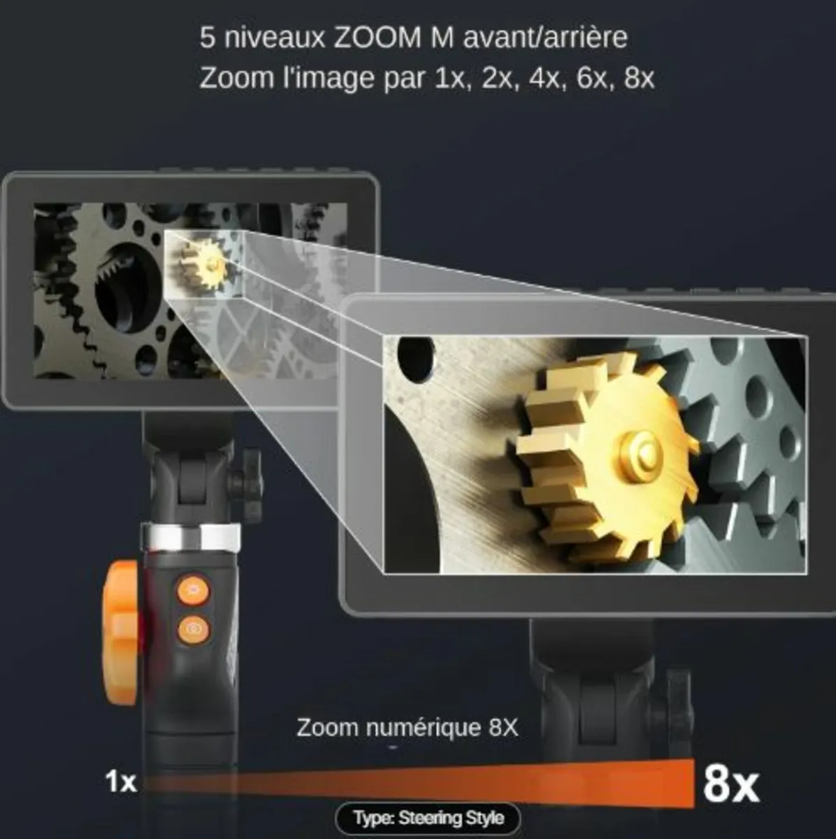 Articulating Borescope Camera with Light, Two-Way - Image 3