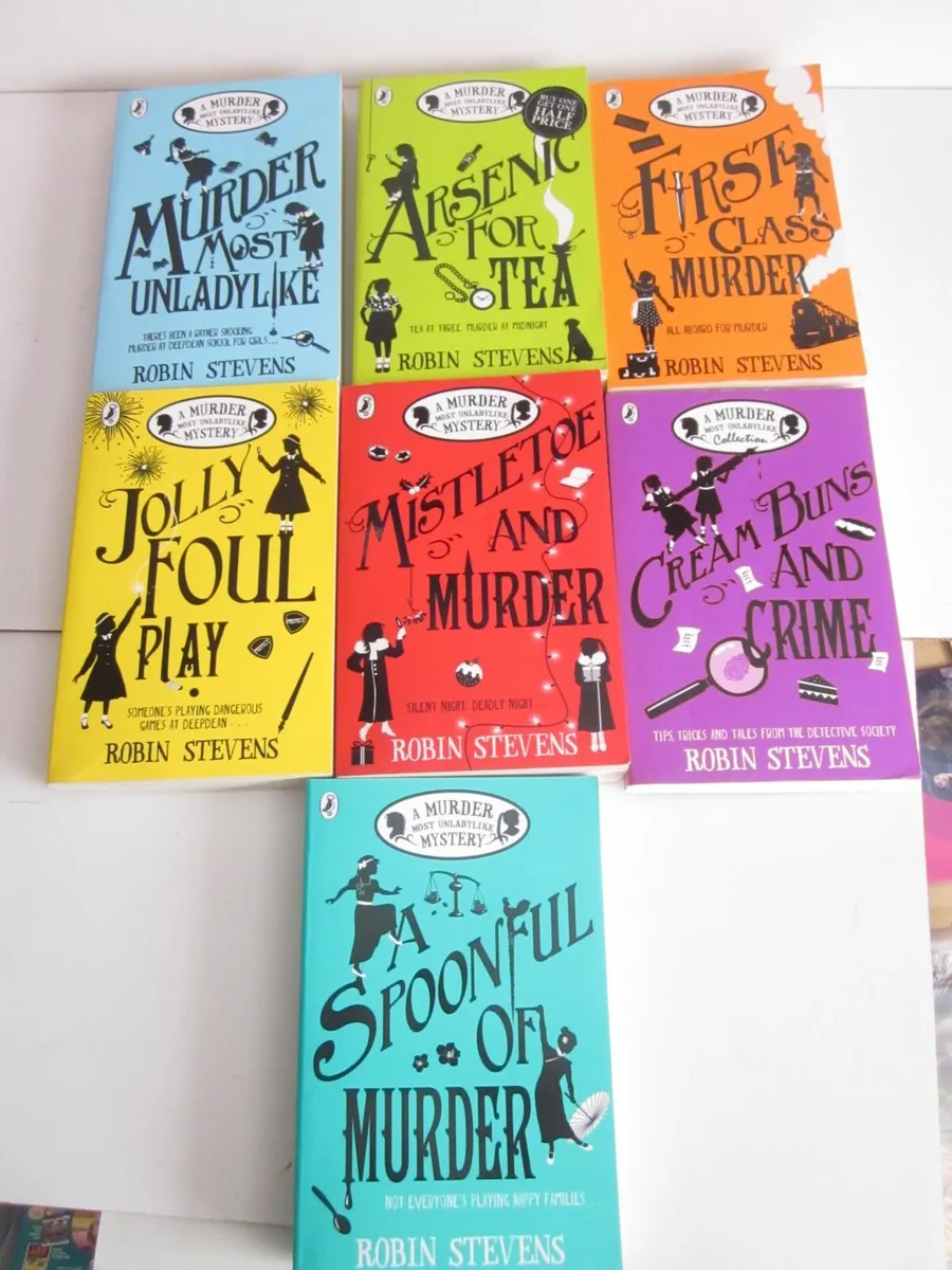 Robin Stevens A Murder Most Unlady Mystery Books X