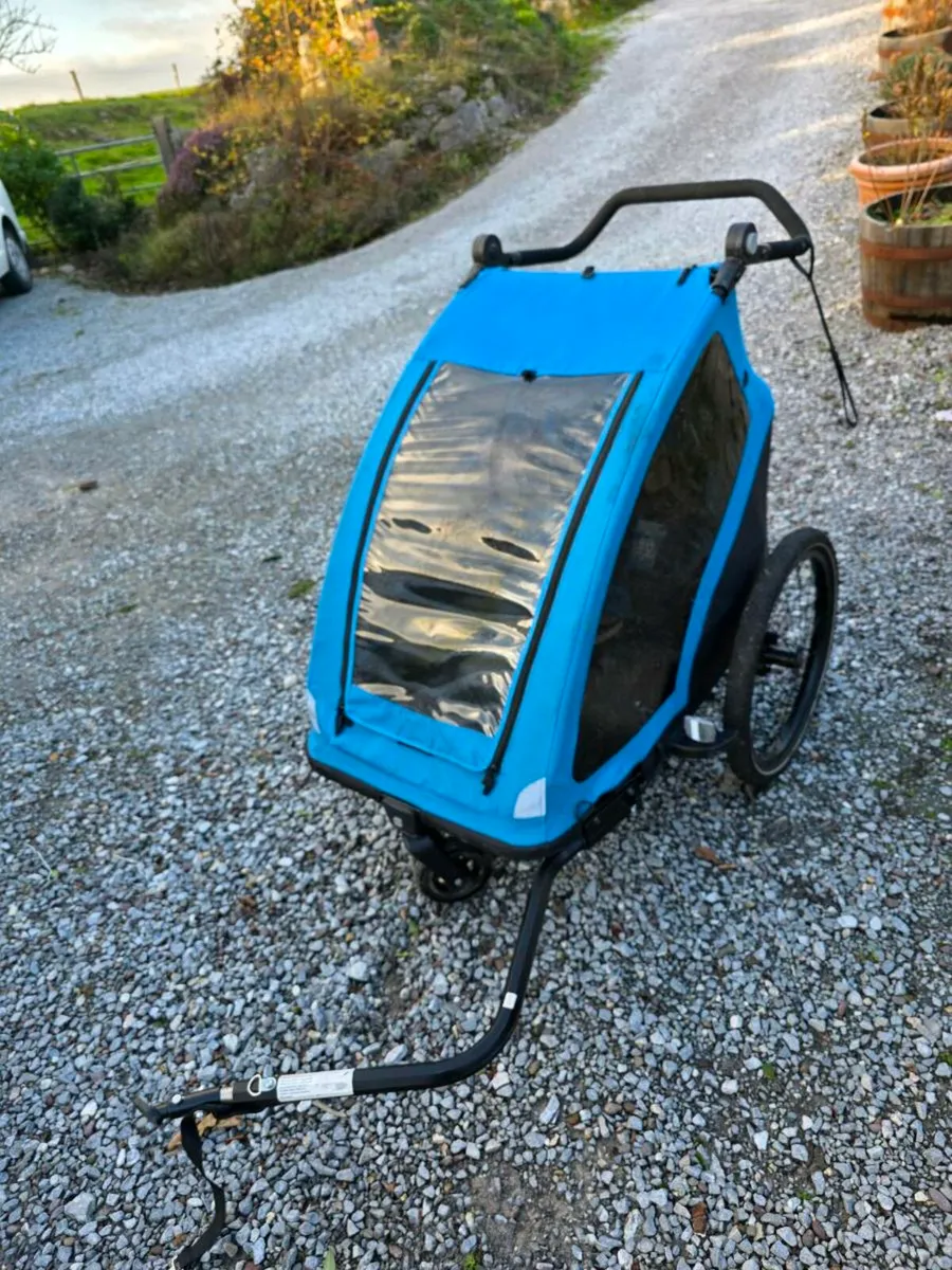 Halfords Advanced Double Bike Trailer - Image 1