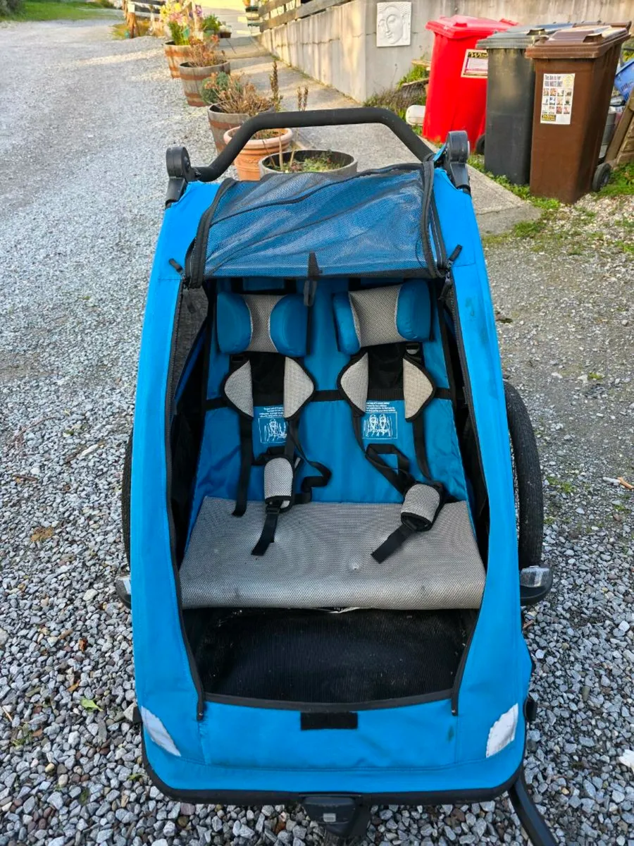 Halfords Advanced Double Bike Trailer - Image 2