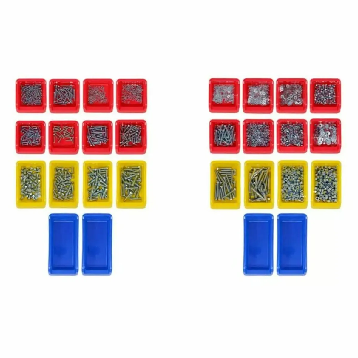 2650 piece M4/M5/M6/M8 Bolt and Washer assortment - Image 3