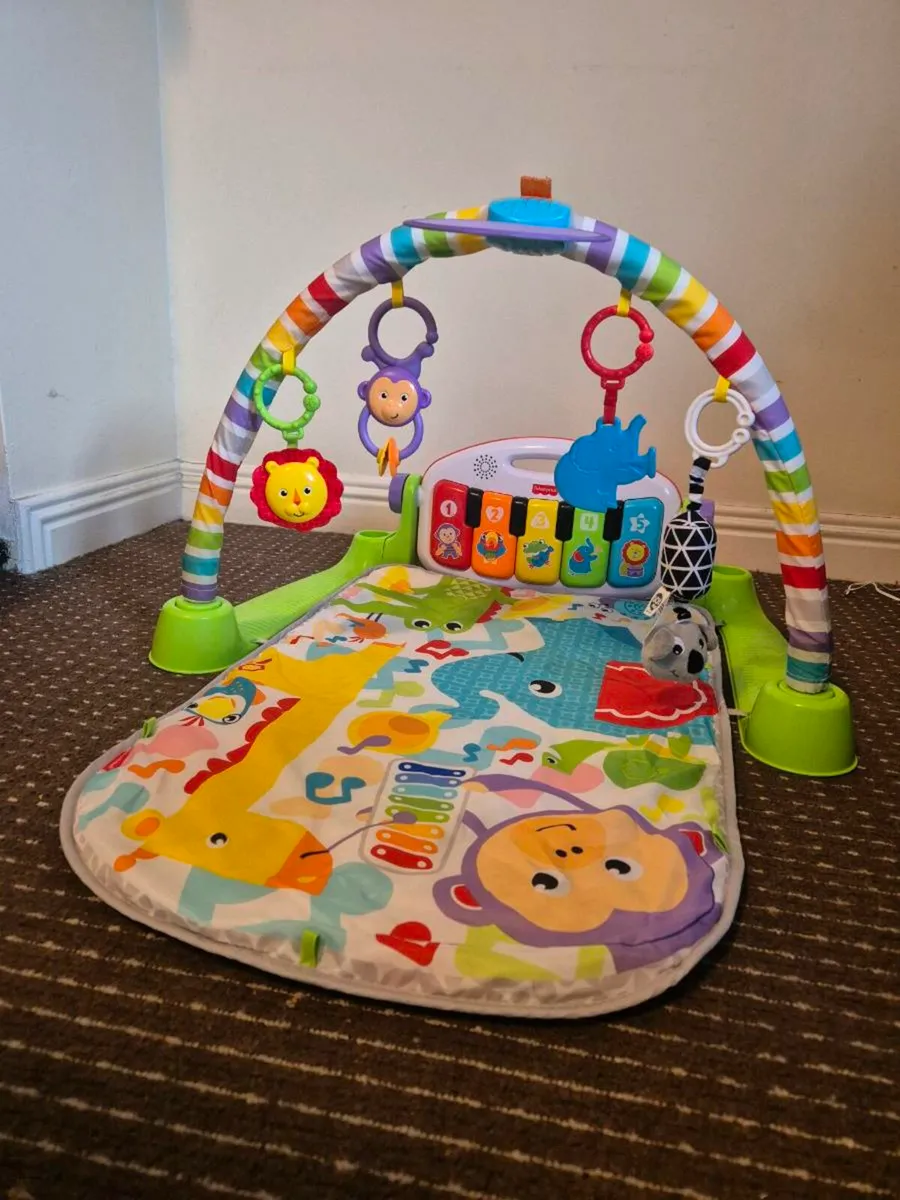 Fisherprice Piano Gym + Extras - Image 1
