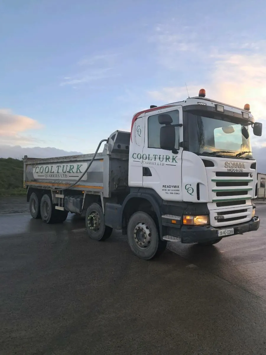 Scania R480 8x4 Tipper - Image 1
